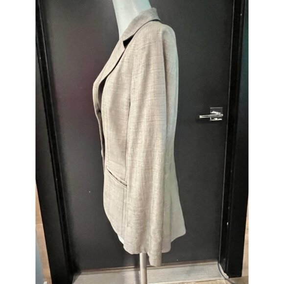 LAFAYETTE 148 women's grey wool suit blazer size 4 - Picture 3 of 11